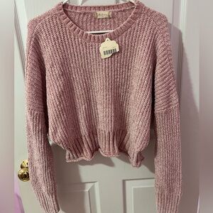 NWT Alter’d State Pink Knit Sweater